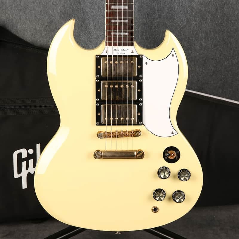 Epiphone G-400 Les Paul SG Custom - Antique Ivory - 2nd Hand (169819)