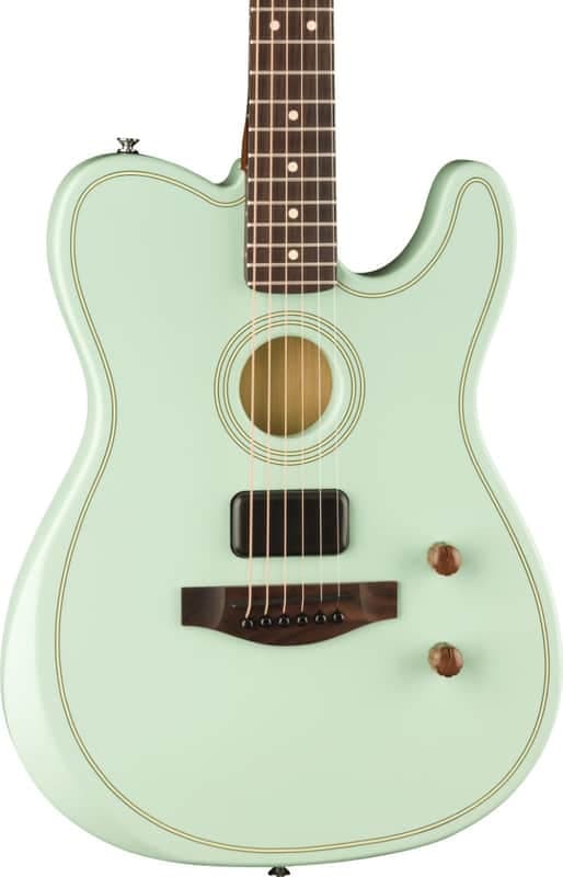 Fender Limited Edition Acoustasonic Standard Telecaster - Surf Green(Pre-Order)