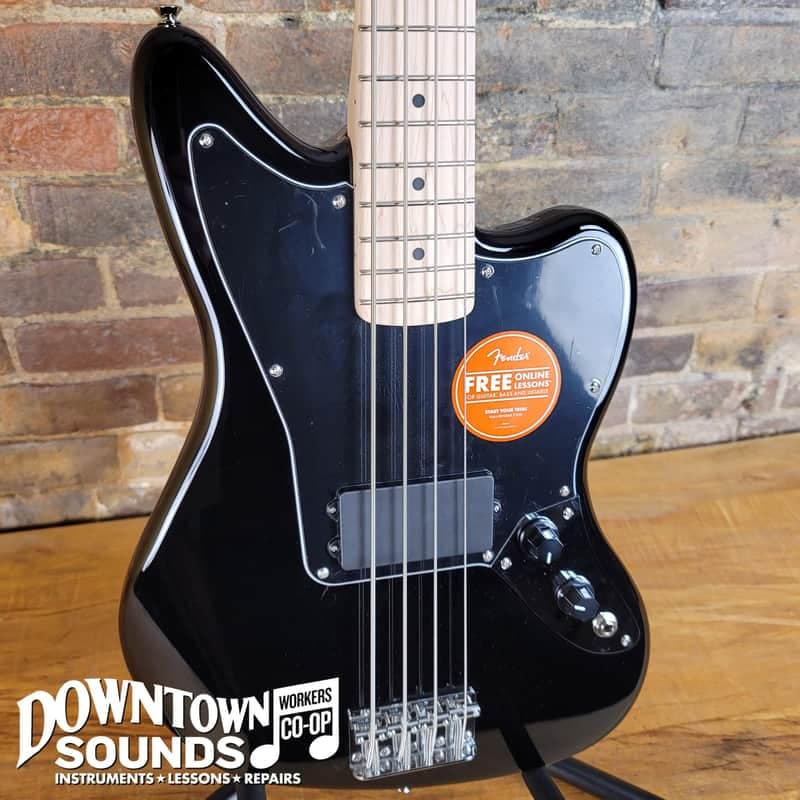 Squier Affinity Jaguar Bass H - Maple Fingerboard - Black