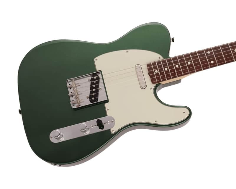 Fender 2023 Collection Made in Japan Traditional 60s Telecaster - Aged Sherwood Green Metallic