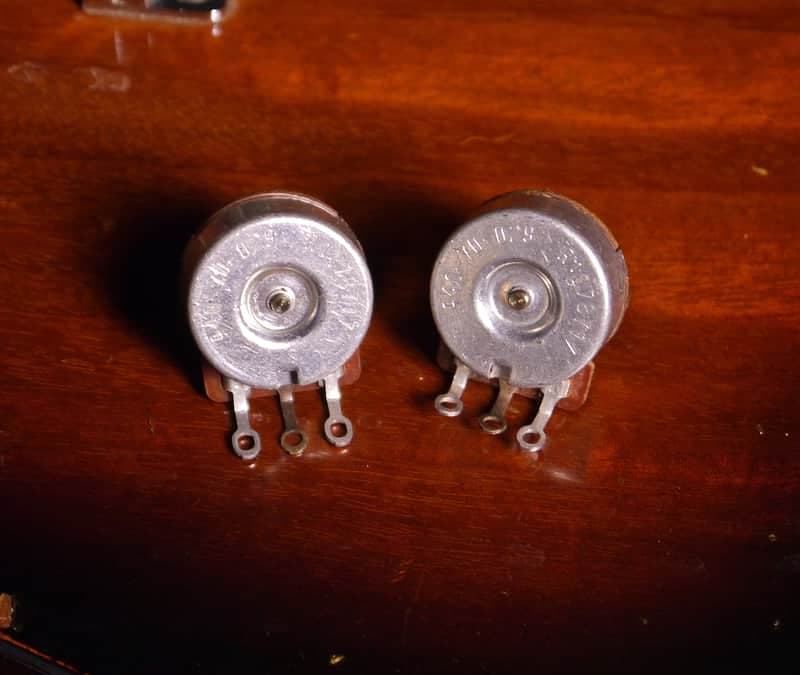 NOS CTS Pots From Gibson Factory 1987