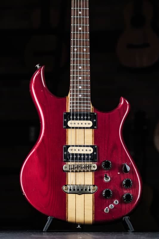 1981 Aria Pro II RS-X70 Padouk red