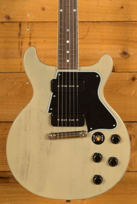 Epiphone Inspired By Gibson Custom 1960 Les Paul Special Double Cut - TV White