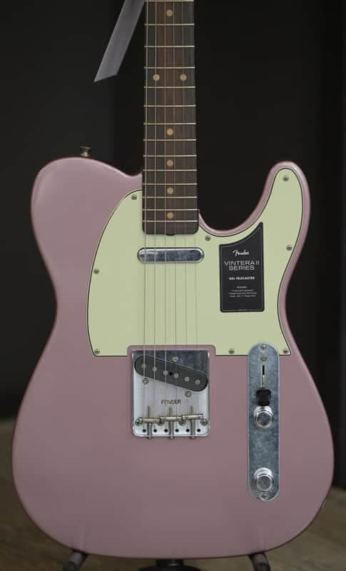Fender Limited Edition Vintera II Road Worn '60s Telecaster - Burgundy Mist Metallic