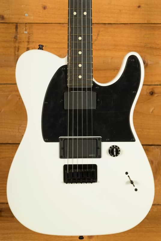 Fender Jim Root Telecaster - Ebony - Flat White
