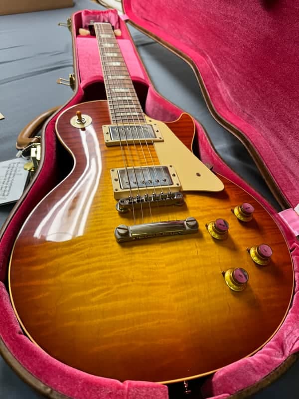 Gibson Custom Shop 60th Anniversary '60 Les Paul Standard Reissue #001505 V2 2020 - Tomato Soup Burst