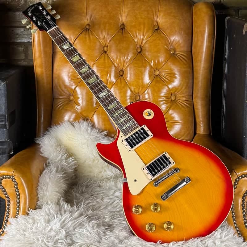 1997 Gibson Les Paul Classic Vintage Cherry Sunburst Left Handed Electric Guitar W/ Hardshell Case!