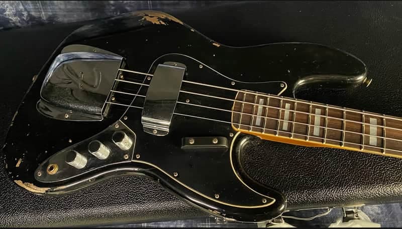 Fender Custom Shop Limited Edition Custom Jazz Bass Heavy Relic - Aged Black - Authorized Dealer - G02846 - 9.5lbs - Open BOX - SAVE BIG!