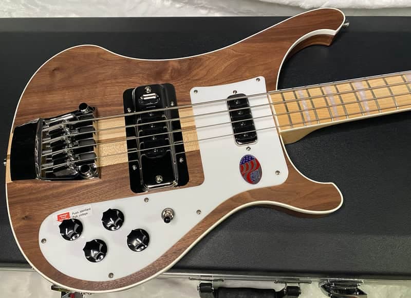 NEW! Rickenbacker 4003 W Walnut - 4-String Bass - Authorized Dealer - Only 8.25 lbs - G07136