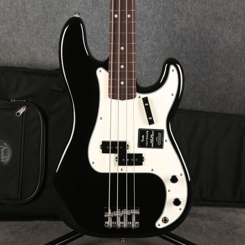 Fender Vintera III Late 60s Precision Bass RW Black - 2nd Hand