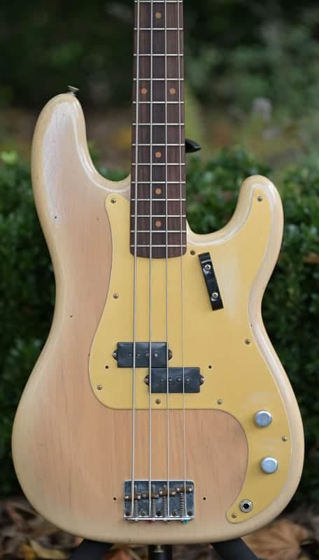 Fender Custom Shop Limited Edition 1959 Precision Bass® Journeyman Relic® - Natural Blonde