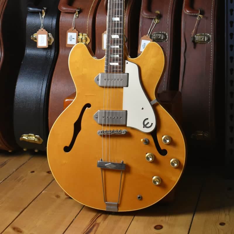 1988 Epiphone Casino Natural Blonde, Made in Japan Terada Factory, MIJ, Pre-Elitist