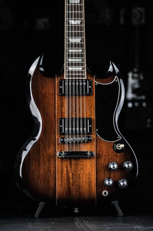 2016 Gibson Neck Through 12-String SG vintage sunburst