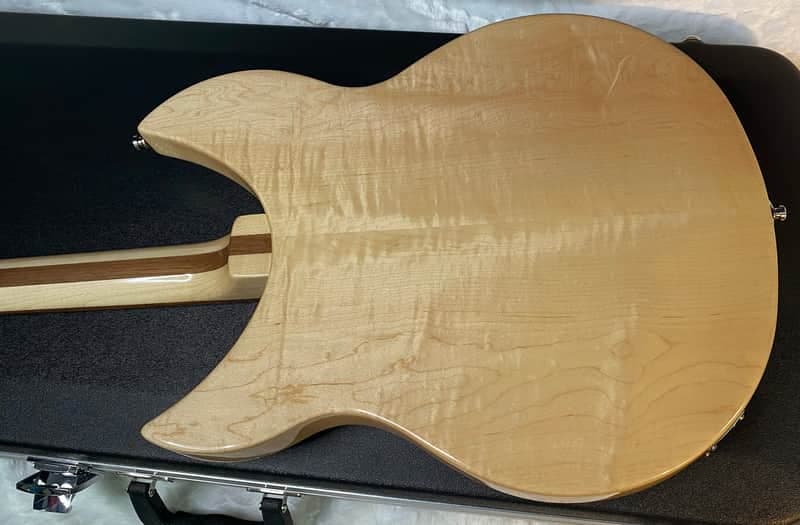 NEW! Rickenbacker 330 Maple Glo MG - Semi Hollow Electric Guitar - Flamed Maple Back! - Authorized Dealer - 7.5 lbs - G06834