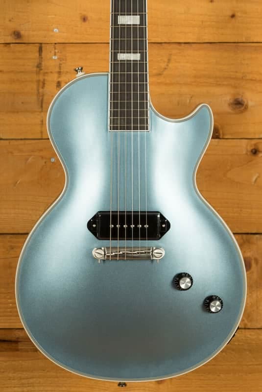 Epiphone Jared James Nichols Blues Power Les Paul Custom | Aged Pelham Blue