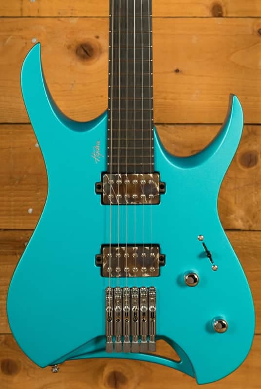 Mayones Hydra Elite 6 - Ebony - Monolith Custom Colour Satin