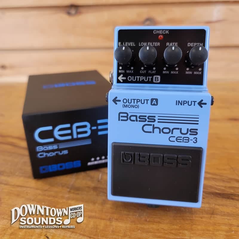 Boss CEB-3 Dynamic Bass Chorus Pedal