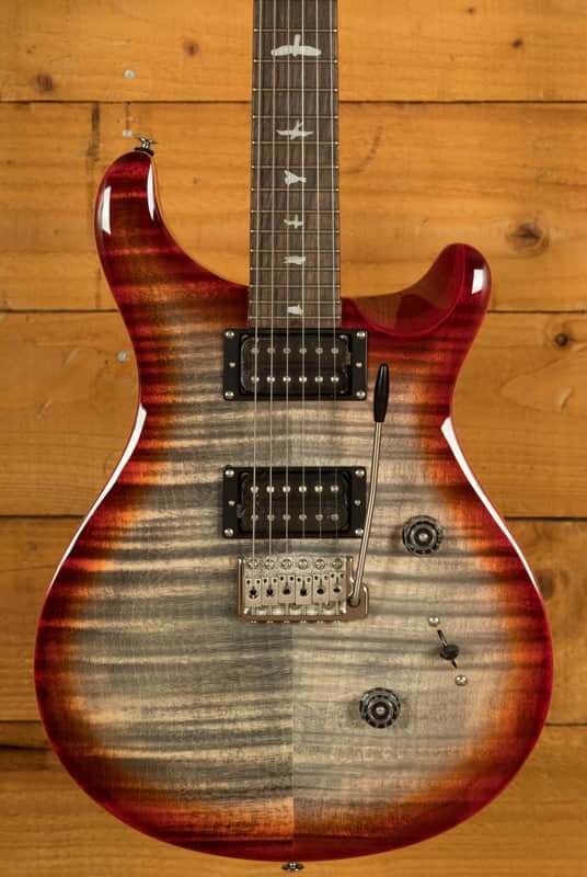 PRS SE Custom | Custom 24 - Charcoal Cherry Burst