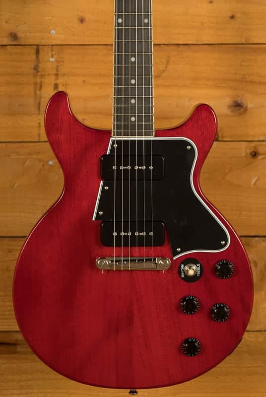 Epiphone Inspired by Gibson Les Paul Special Double Cut - Cherry Red