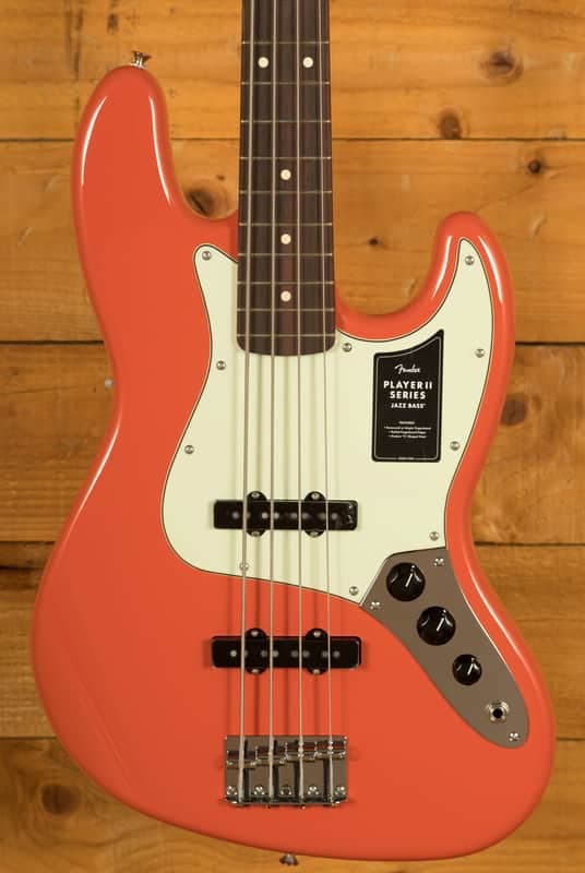 Fender Player II Jazz Bass - Rosewood - Rallye Orange