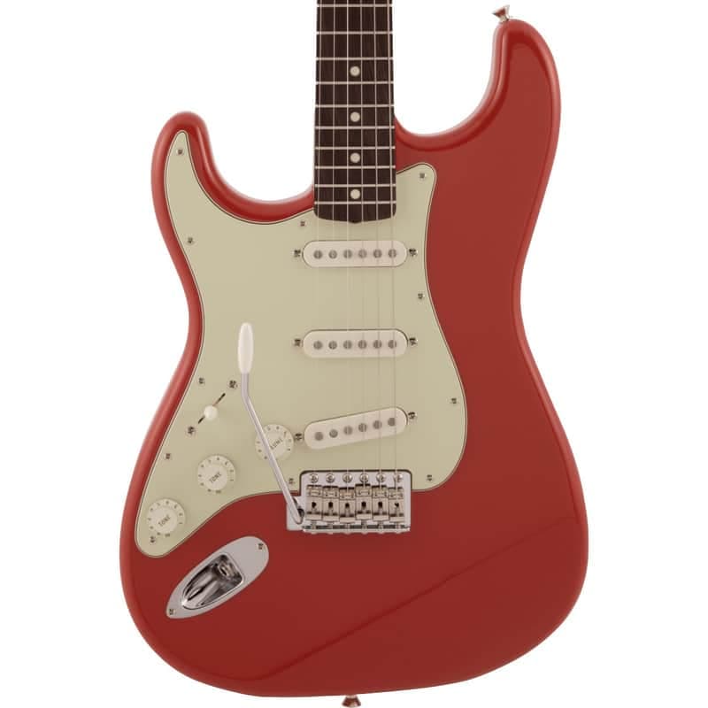 Fender Made in Japan Traditional '60s Stratocaster Left-Handed Fiesta Red