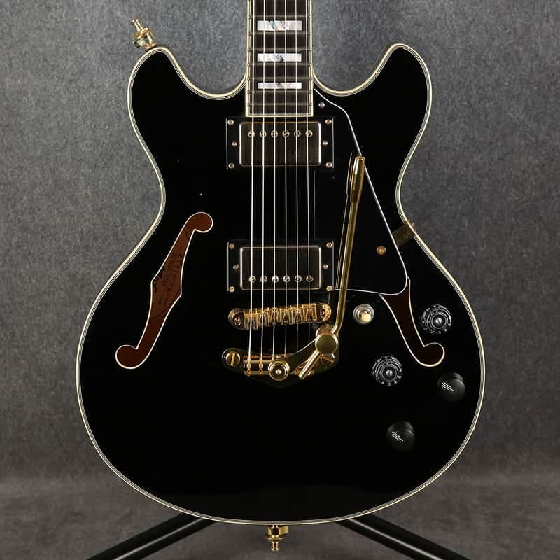 D'Angelico Excel Mini DC - Black - 2nd Hand