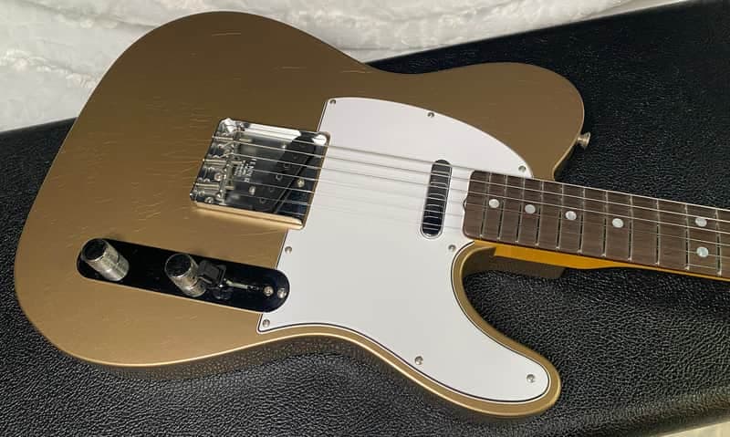 NEW! Fender Custom Shop '68 Reissue Telecaster - Closet Classic - Aged Shoreline Gold - 7.5lbs - Authorized Dealer - G07584