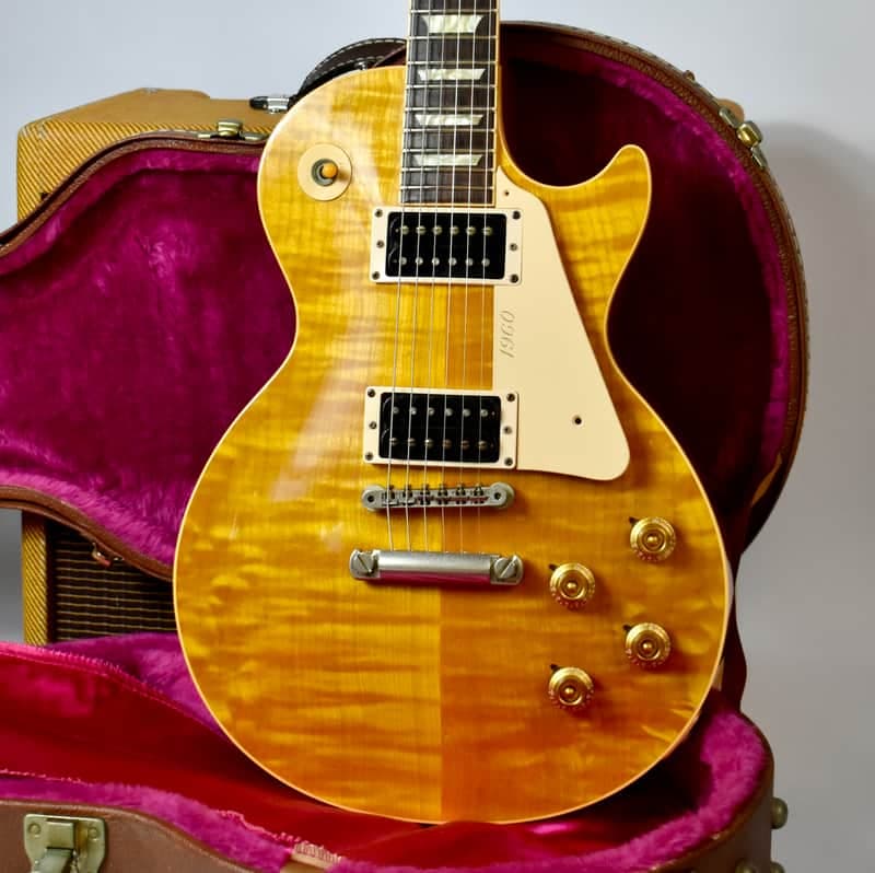 1994 Gibson Yamano Les Paul Classic Premium Plus Tranlucent Amber w/OHSC, AAA, 9lbs, Slash