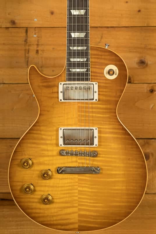 Gibson Custom 1959 Les Paul Standard | Golden Poppy Burst - VOS *Left Handed*