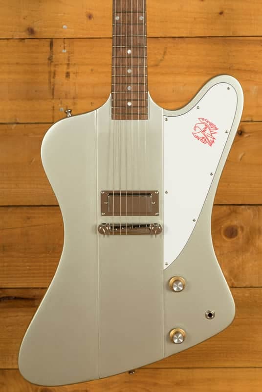 Epiphone Inspired By Gibson Custom 1963 Firebird I | Silver Mist