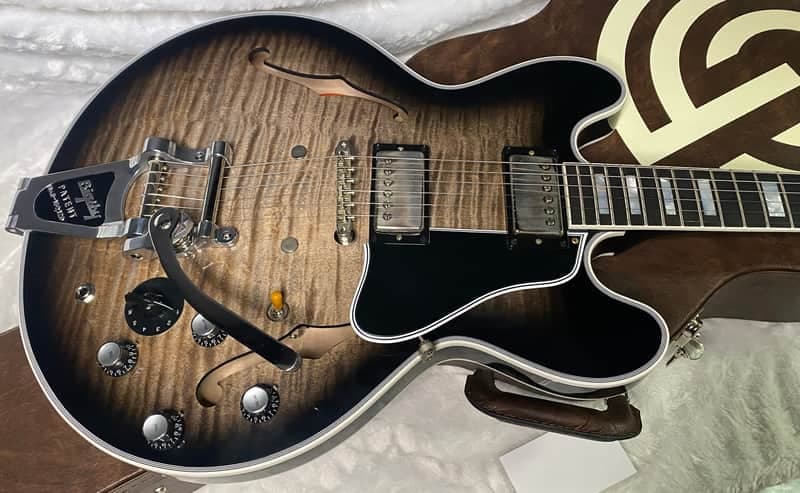 NEW! Gibson Custom Shop '59 ES-355 Gibson Custom Gary Clark Jr. Custom ES-355 VOS - Cobra Burst - Limited Edition - 9.3 lbs - Authorized Dealer - G07032