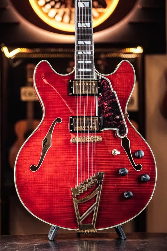 2023 D`Angelico Excel DC trans cherry