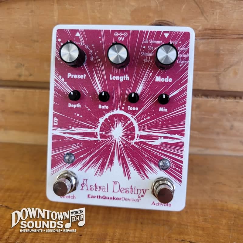 EarthQuaker Devices Astral Destiny Octal Octave Reverberation Odyssey