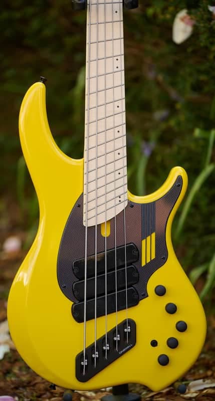 Dingwall NG3 Adam Nolly Getgood Signature 5 String - Ferrari Yellow