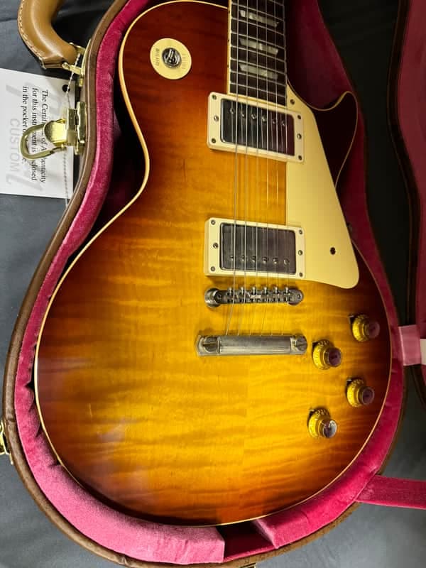 Gibson 1960 Reissue Les Paul V2 #001553 2020 - Tomato Soup Burst