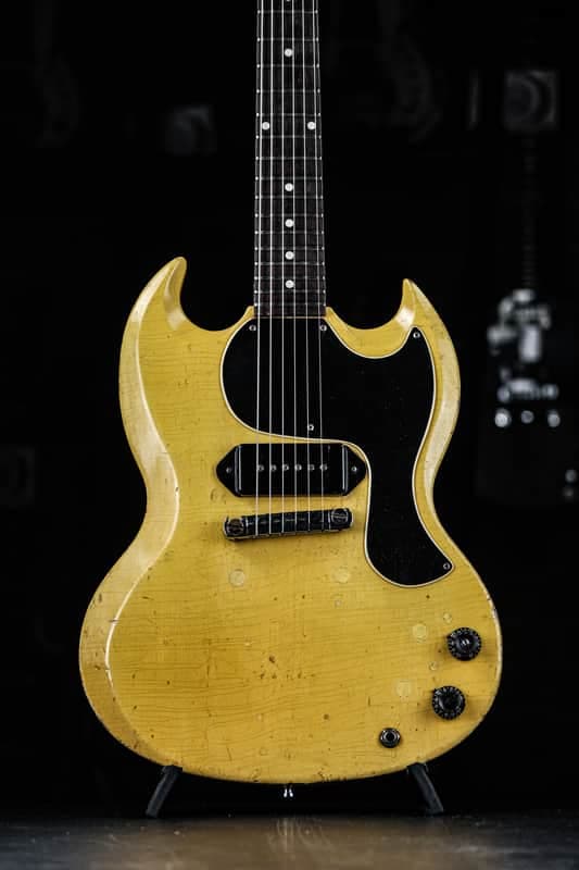 1961 Gibson Les Paul SG Junior tv yellow