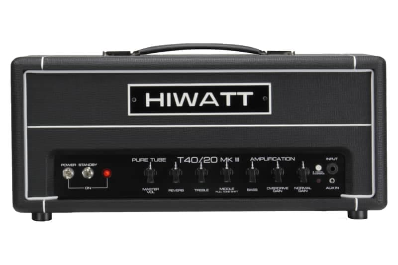 Hiwatt T40/20 2-Channel 40-Watt Guitar Amp Head - Authorized Dealer