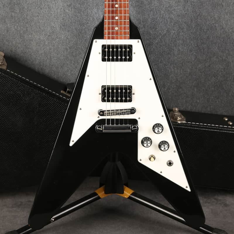 Gibson Flying V 68 Reissue - Ebony - 2nd Hand