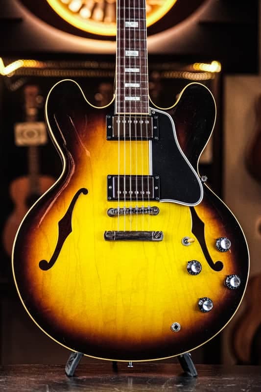2008 Gibson Custom Shop 63 ES-335 Block Historic Reissue VOS historic burst