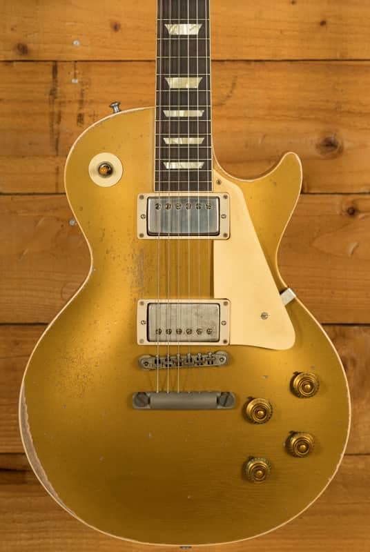 Gibson Custom Murphy Lab 1957 Les Paul Goldtop | Double Gold - Ultra Heavy Aged