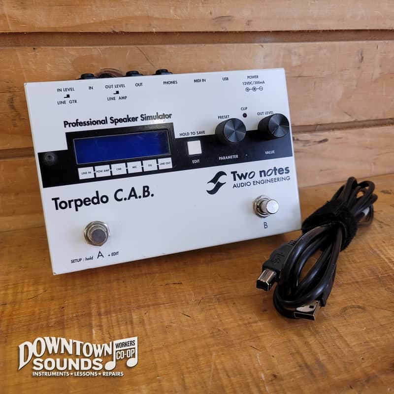 Two Notes Torpedo C.A.B. Speaker Simulator Pedal