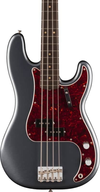 Fender Limited Edition Vintera II Road Worn '60s Precision Bass- Charcoal Frost Metallic (PRE ORDER)