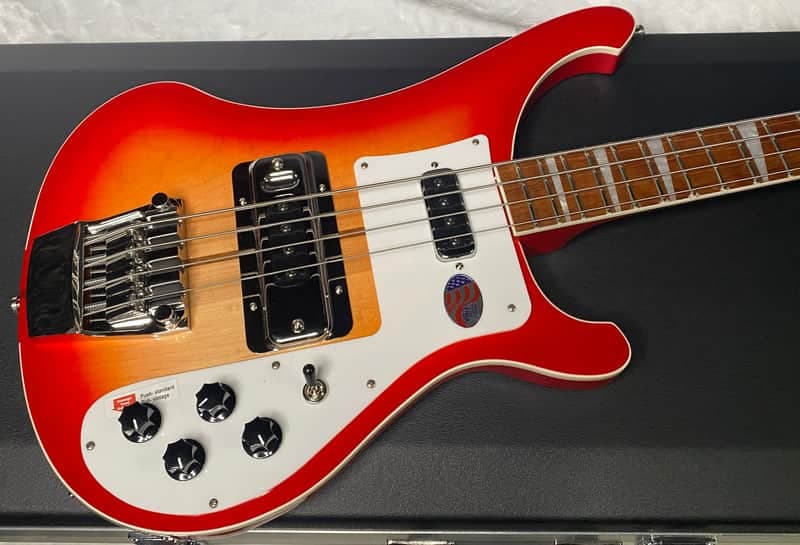 NEW! Rickenbacker 4003 Fire Glo FG - 4-String Bass - Authorized Dealer - 9.75 lbs - G07026