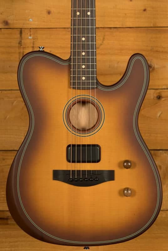 Fender Acoustasonic Standard Telecaster - Rosewood - Honey Burst
