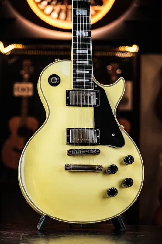 1982 Gibson Les Paul Custom white
