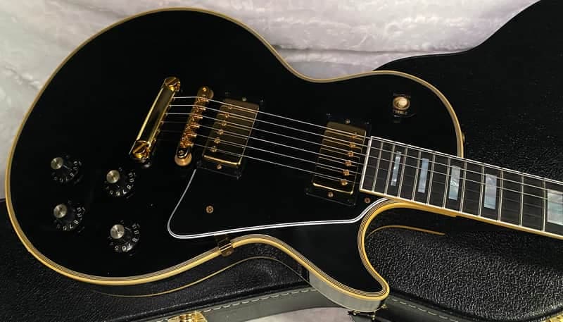 NEW! Gibson Custom Shop Murphy Lab '68 Les Paul Custom Reissue Ultra Light Aged Ebony Authorized Dealer - 9.3 lbs - G07537