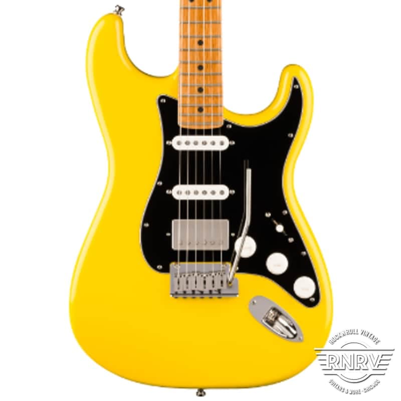 Fender Limited Edition American Ultra II Stratocaster HSS - Graffiti Yellow