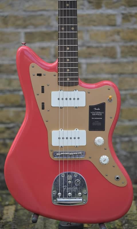 Fender Limited Edition Vintera II Road Worn 50s Jazzmaster- Fiesta Red