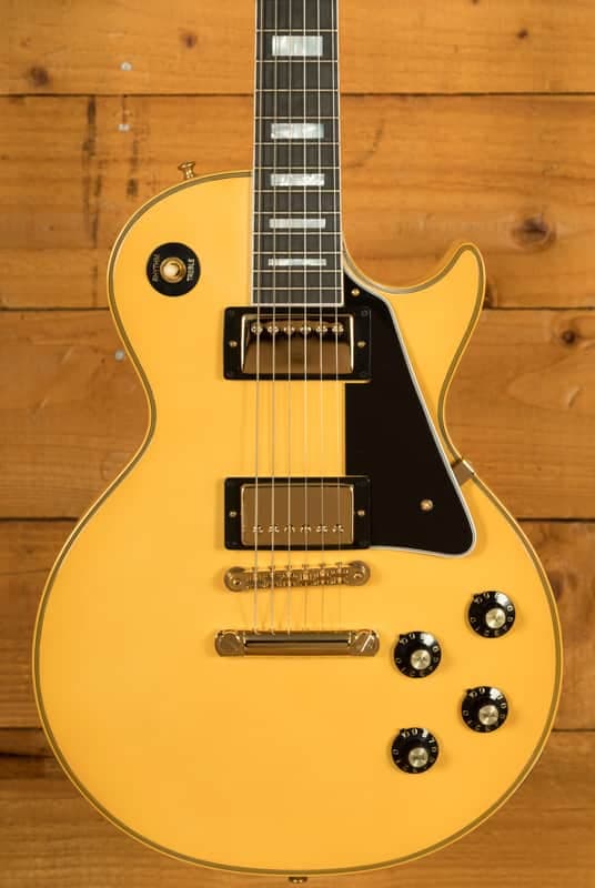 Gibson Custom 68 Les Paul Custom Heavy Antique White VOS