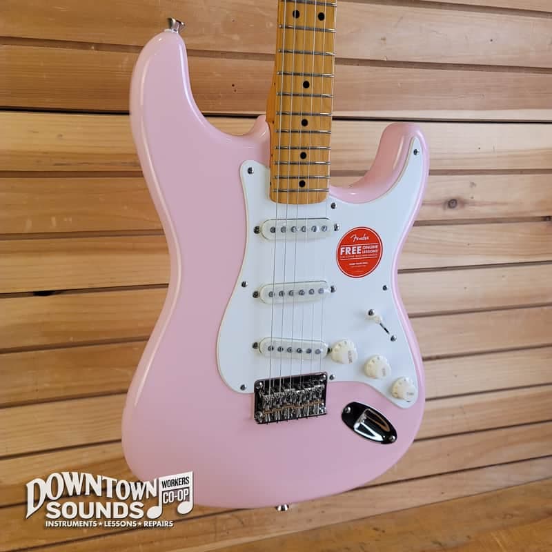 Squier Classic Vibe '50s Stratocaster HT - Shell Pink